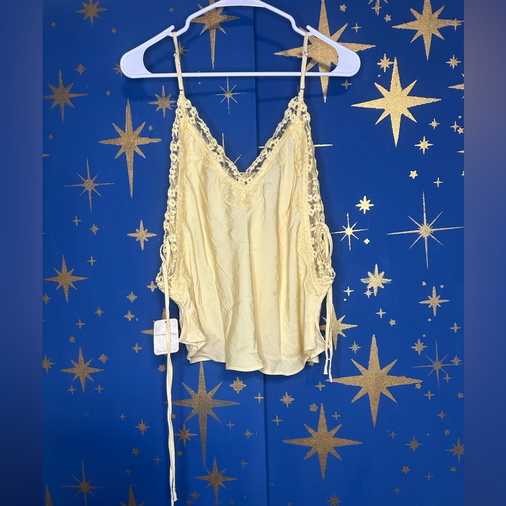 NWT Intimately Free People Someone Like You Camisole in Yellow XL - Picture 8 of 8